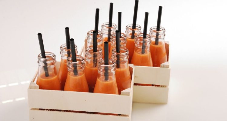 Chupito de gazpacho
